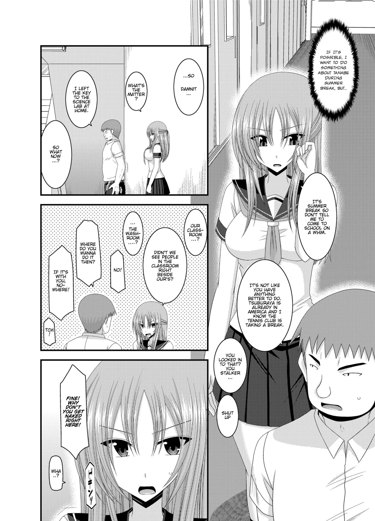 Hentai Manga Comic-Girl Exposure Game-Chapter 3-2